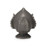PALAIS ROYAL Pumo Pugliese Pomo Gray Decoration 12cm Ceramic