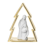 BONGELLI PREZIOSI Presepe Nativita' Albero Natale 16cm Oro