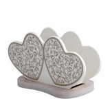 BRANDANI Portatovaglioli Riccioli di Fata 16x9cm Porcellana e Bamboo