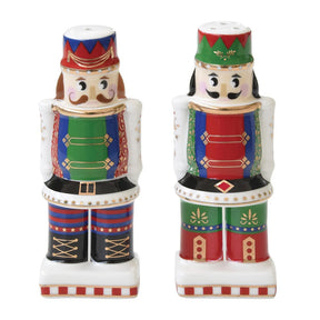 Set sale e pepe Schiaccianoci Easy Life in porcellana 9 cm