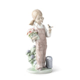 LLADRO' Figurina Primavera 19x8cm Porcellana