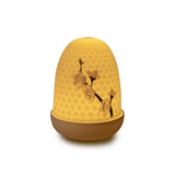LLADRO' Lampada da Tavolo Cherry Blossoms Dome 15x11cm Porcellana