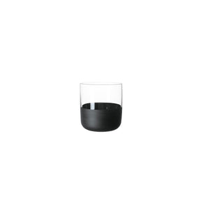 Bicchieri da liquore Villeroy & Boch in cristallo e vetro nero opaco 4 pezzi