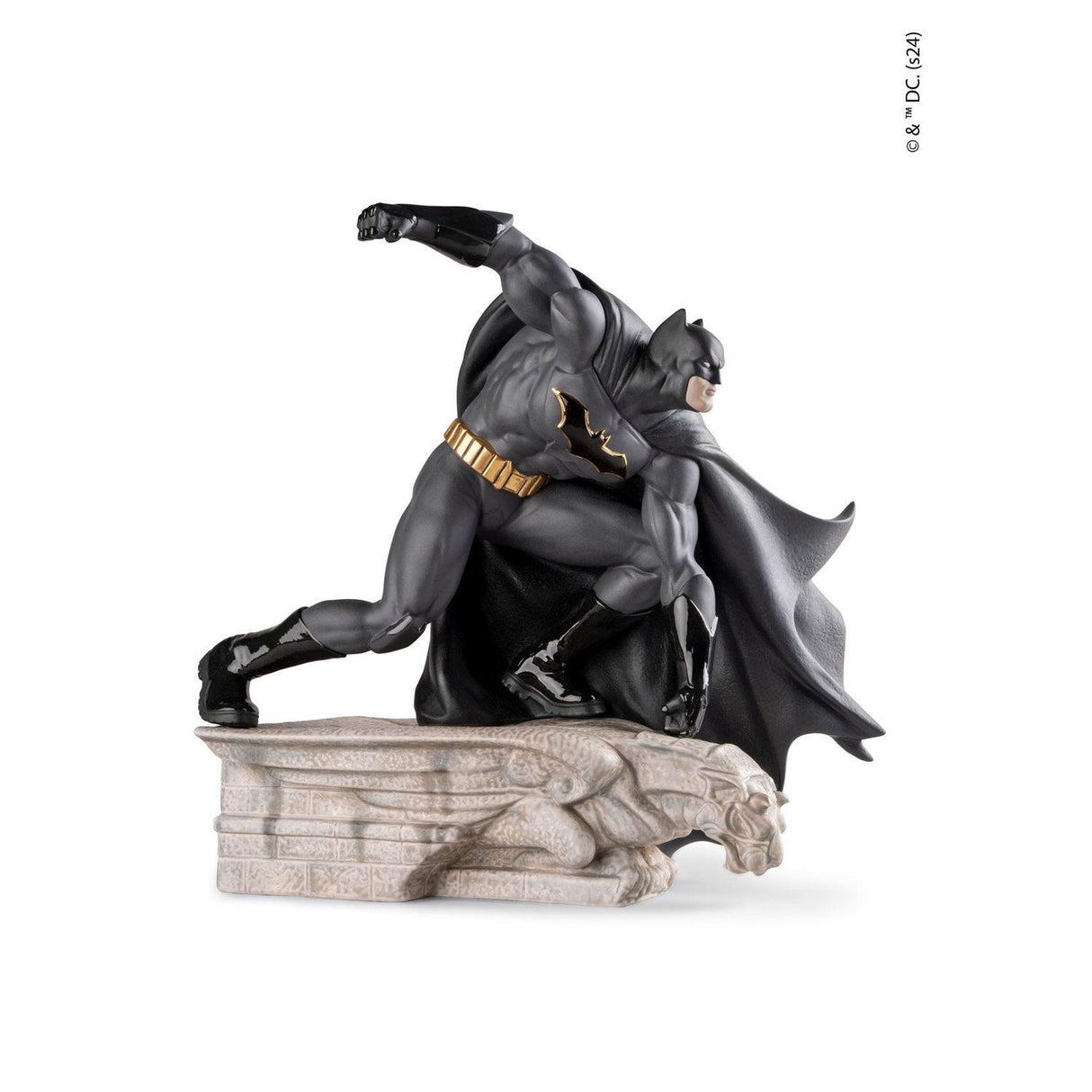 LLADRO' Scultura Batman Serie Limitata 43x44cm Porcellana