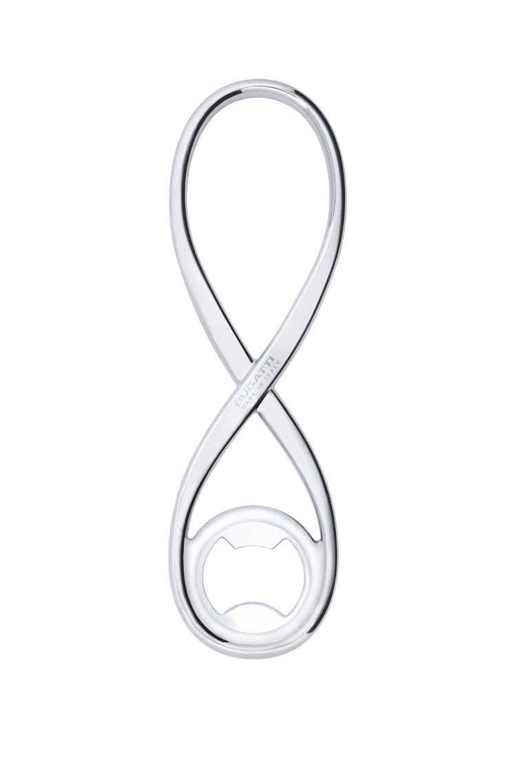 BUGATTI Infinity Zamak Polished Chrome Bottle Opener