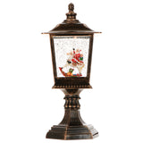 TIMSTOR Lanterna di Natale Decorazione Luminosa Natalizia 31cm LED