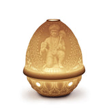 LLADRO' Litofania Hanuman 12x9cm Porcellana