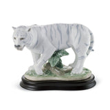 LLADRO' Figurina la Tigre 16x22cm Porcellana