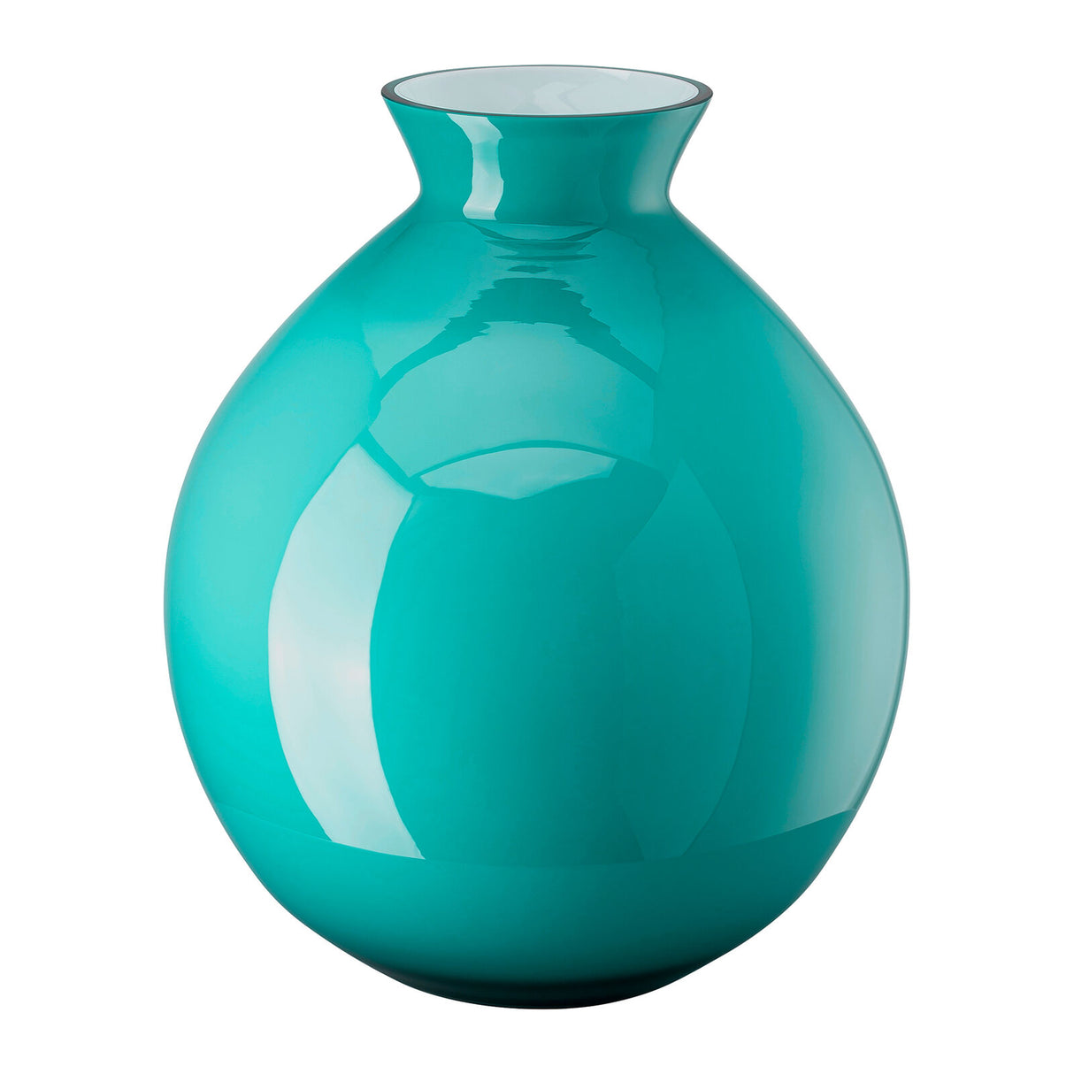ROSENTHAL Silvana Vaso in Vetro 33cm Verde Acqua